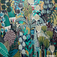 'Cooking up a Storm’ (101.6cm x 101.6cm) - SOLD