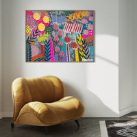'Lively Leaves’ (122cm x 92cm)