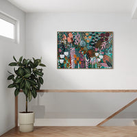 'Ruby Punch' (152cm x 101cm) - SOLD