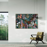 'Ruby Punch' (152cm x 101cm) - SOLD
