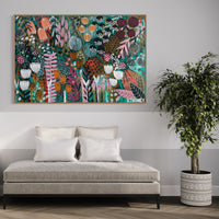 'Ruby Punch' (152cm x 101cm) - SOLD