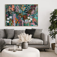 'Ruby Punch' (152cm x 101cm) - SOLD