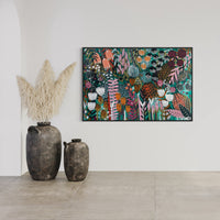 'Ruby Punch' (152cm x 101cm) - SOLD