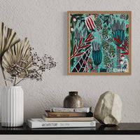 'Rare Minerals III' (30cm x 30cm)