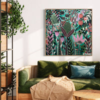 'This Time’ (101.6cm x 101.6cm) - SOLD