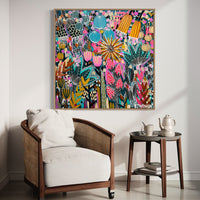 'Fresh Fields’ (101.6cm x 101.6cm) - SOLD