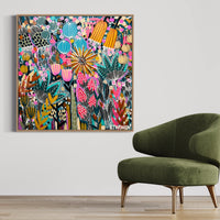 'Fresh Fields’ (101.6cm x 101.6cm) - SOLD