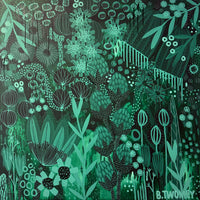 'Study In Green’ (101x101)