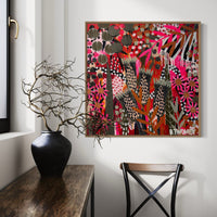 'Fire Petals' (76x76)