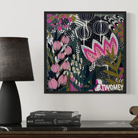 ‘Opulent Petals I' (45cm x 45cm)