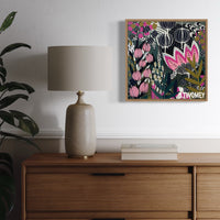 ‘Opulent Petals I' (45cm x 45cm)