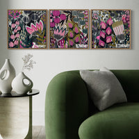 ‘Opulent Petals I' (45cm x 45cm)