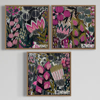 ‘Opulent Petals I' (45cm x 45cm)