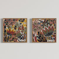 ‘Wild Bloom Riot II' (45cm x 45cm)