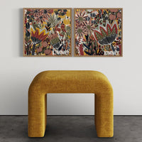 ‘Wild Bloom Riot I' (45cm x 45cm)