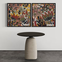 ‘Wild Bloom Riot II' (45cm x 45cm)