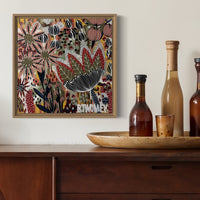 ‘Wild Bloom Riot II' (45cm x 45cm)