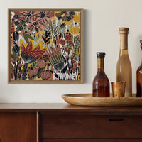 ‘Wild Bloom Riot I' (45cm x 45cm)