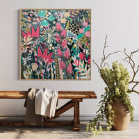 'Show Time’ (101.6cm x 101.6cm) - SOLD