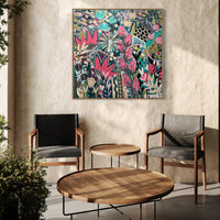 'Show Time’ (101.6cm x 101.6cm) - SOLD