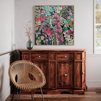'Show Time’ (101.6cm x 101.6cm) - SOLD