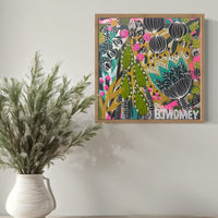 ‘Sunlit Flora' (30cm x 30cm)