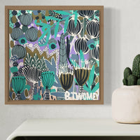 ‘Soft Botanica' (30cm x 30cm)