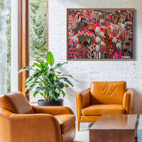 ‘Blazing Botanicals’ (122cm x 92cm)