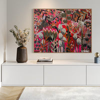 ‘Blazing Botanicals’ (122cm x 92cm)