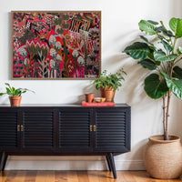 ‘Blazing Botanicals’ (122cm x 92cm)