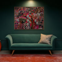 ‘Blazing Botanicals’ (122cm x 92cm)