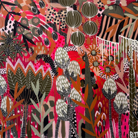 ‘Blazing Botanicals’ (122cm x 92cm)