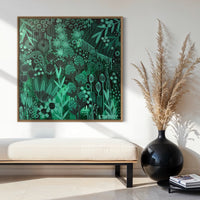 'Study In Green’ (101x101)