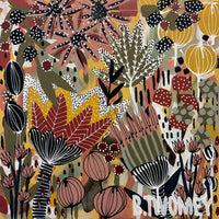 ‘Wild Bloom Riot I' (45cm x 45cm)