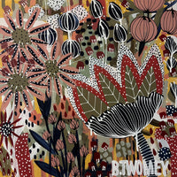‘Wild Bloom Riot II' (45cm x 45cm)