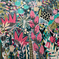 'Show Time’ (101.6cm x 101.6cm) - SOLD