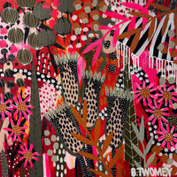 'Fire Petals' (76cm x 76cm)