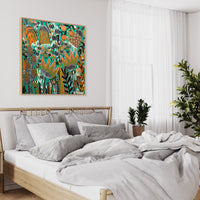 'All Along Sunset’ (101.6cm x 101.6cm) - SOLD