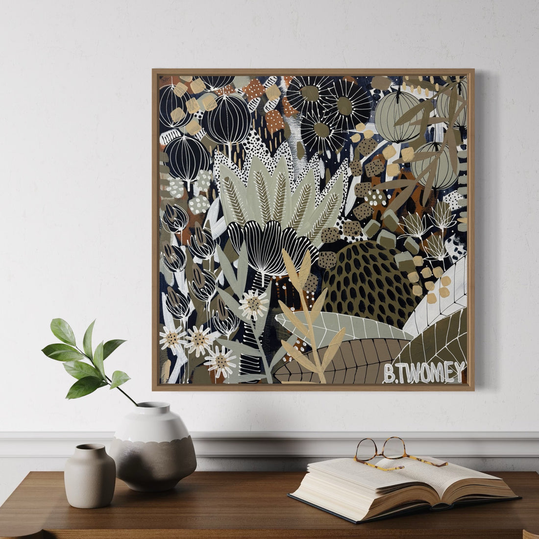Echoes of Rain (61x61)