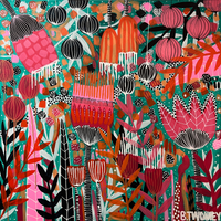 'Holiday Mode’ (101.6cm x 101.6cm) - SOLD