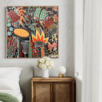 'Autumn Focus’ (101.6cm x 101.6cm) SOLD