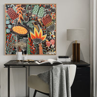 'Autumn Focus’ (101.6cm x 101.6cm) SOLD