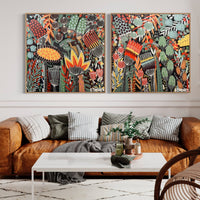 'Autumn Focus’ (101.6cm x 101.6cm) SOLD