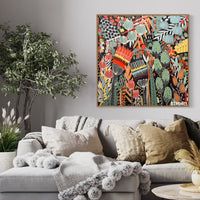 'Keeping In Touch’ (101.6cm x 101.6cm) - SOLD