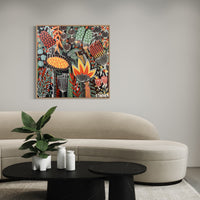 'Autumn Focus’ (101.6cm x 101.6cm) SOLD