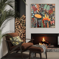 'Autumn Focus’ (101.6cm x 101.6cm) SOLD