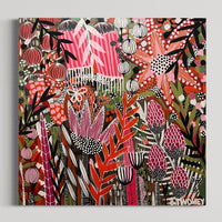 'Holiday Model Hype’ (101.6cm x 101.6cm)