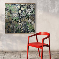 'Backyard’ (101.6cm x 101.6cm) SOLD