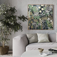 'Backyard’ (101.6cm x 101.6cm) SOLD