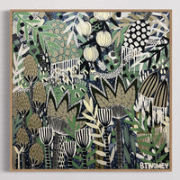 'Backyard’ (101.6cm x 101.6cm) SOLD